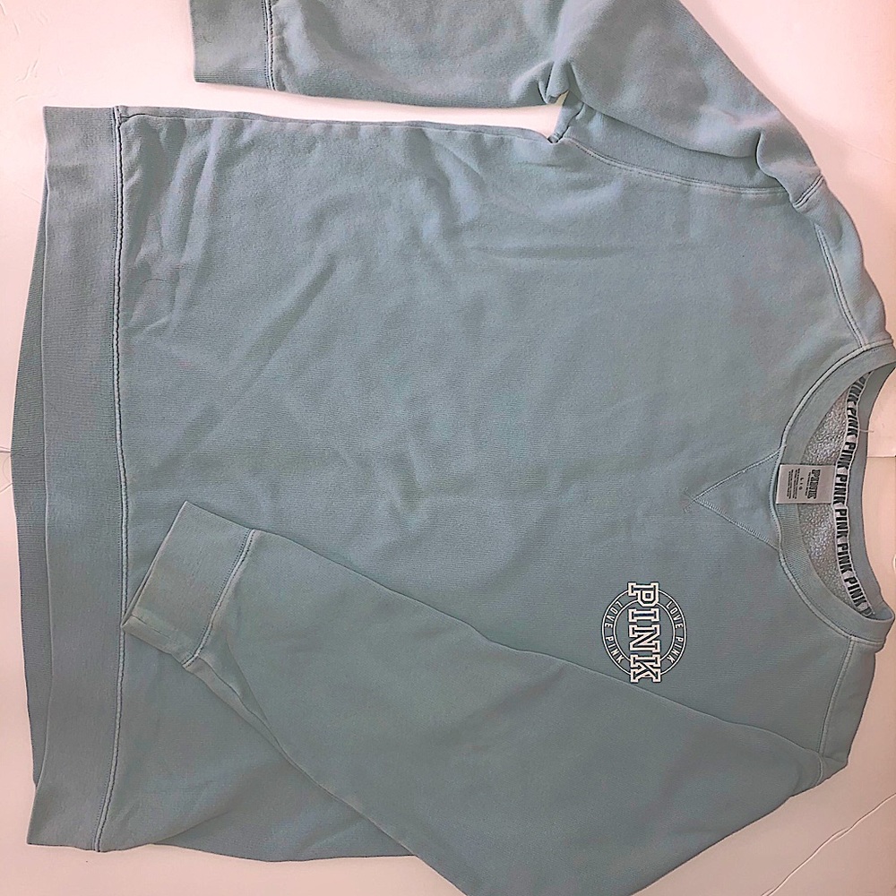 Large oversized VS/Pink crewneck sweatshirt